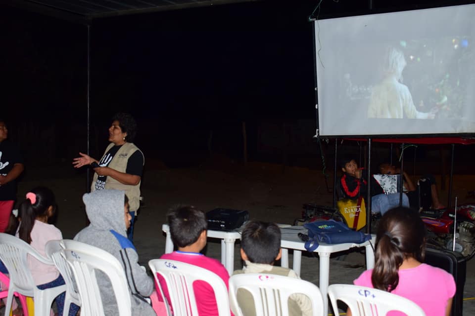 Foto de proyección